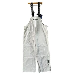 Helly Hansen Workwear Processing Bib Mens XL Pant 70525 White TackleDirect NWT